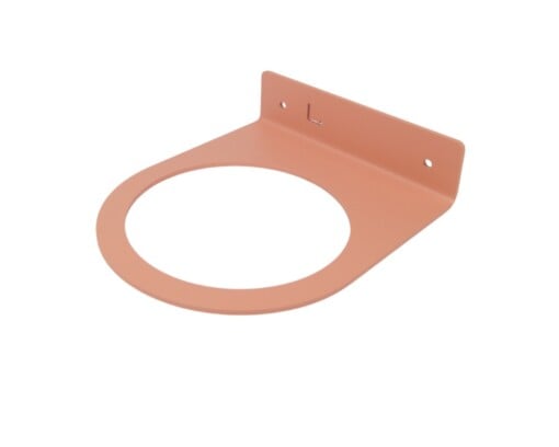 STERKSTAEL Flora S Dusty Rose - bloempothouder - kleur oud roze - voor bloempot met een diameter van 12cm - poedercoating - staal