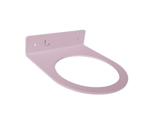 STERKSTAEL Flora S Lila Mist - bloempothouder - kleur violet paars - voor bloempot met een diameter van 12cm - poedercoating - staal