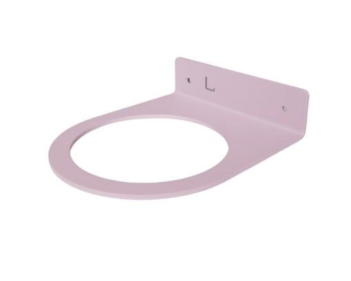 STERKSTAEL Flora S Lila Mist - bloempothouder - kleur violet paars - voor bloempot met een diameter van 12cm - poedercoating - staal