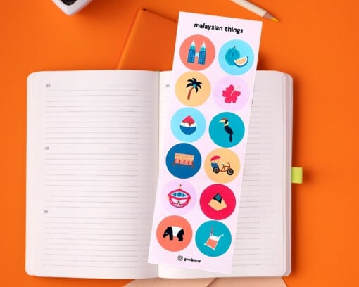 Sticker Sheet – Maleisische Cultuur