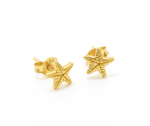 Gold Plated Sea Star Earbud