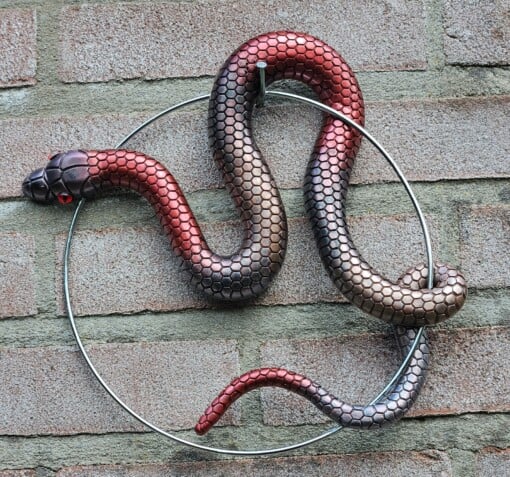 Handgemaakt epoxy slang cirkel "Ziggy the Snake" Cirkel Metallic diverse kleuren