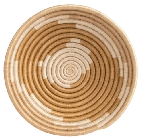 Rieten schaal Sand ø 40 cm