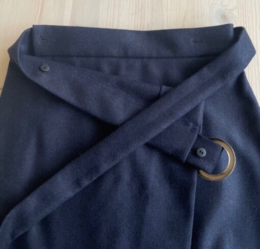 Lange rok, 100% wol