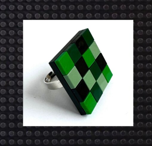 Statement ring van Lego