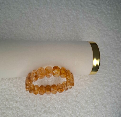 Citrien stenen armband