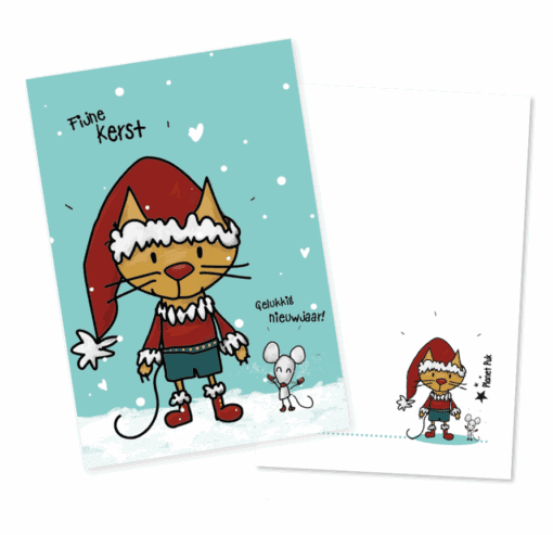 Kerstkaarten Mix + Stickervel!