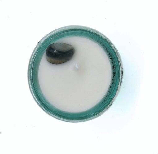 Geboortekaars met edelsteen - Welkom kleintje - jongen 5cm