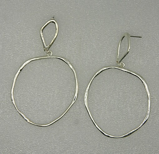 Bohemian oorbellen zilverkleur
