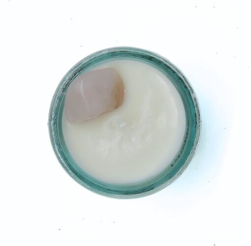 Sterrenbeeld kaars met edelsteen - Weegschaal 5cm