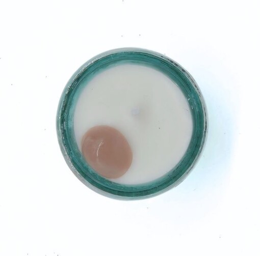 Geboortekaars met edelsteen - Welkom kleintje - meisje 5cm
