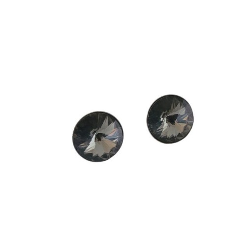 Oorbelknopjes Swarovski Black Diamond