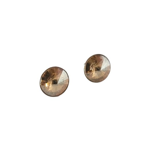 Oorbelknopjes Swarovski Golden Shadow