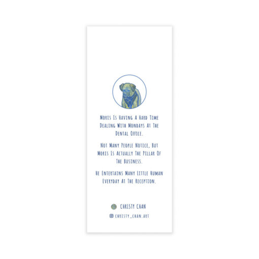 Bookmark - I go to work with my human everyday