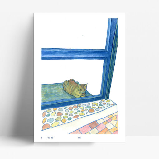 "Nap" - Limited Edition Print (A3)