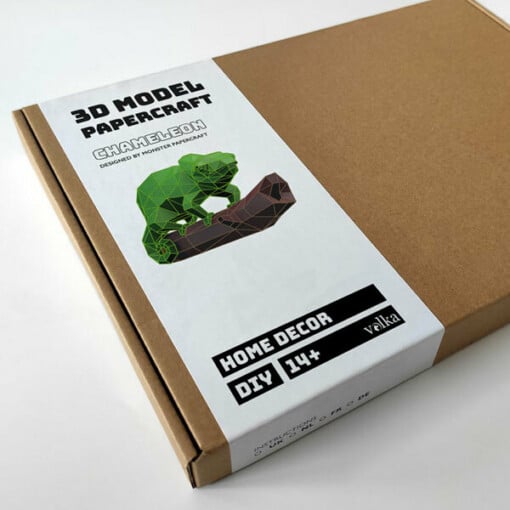 DIY pakket Kameleon – compleet knutselpakket met snijmat, liniaal, vouwbeen, mesje