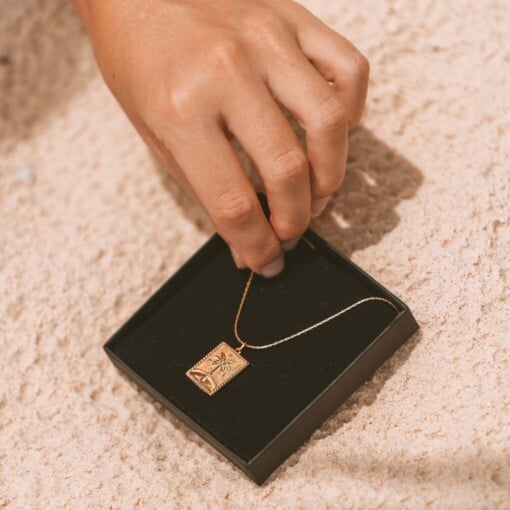 Oceaan ketting my loves goud