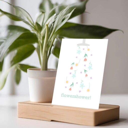Kaart Flowershower!