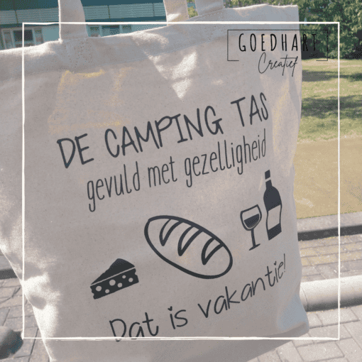 Campingtas - gezelligheid