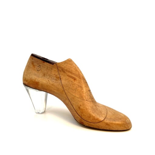 Vintage schoenleest met hak | dames model