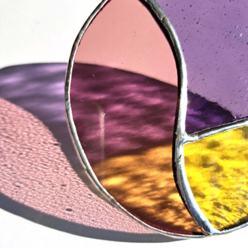 glas in lood kersthanger Lelia