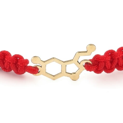 14 karaat geelgoud Gelukshormoon serotonine armband
