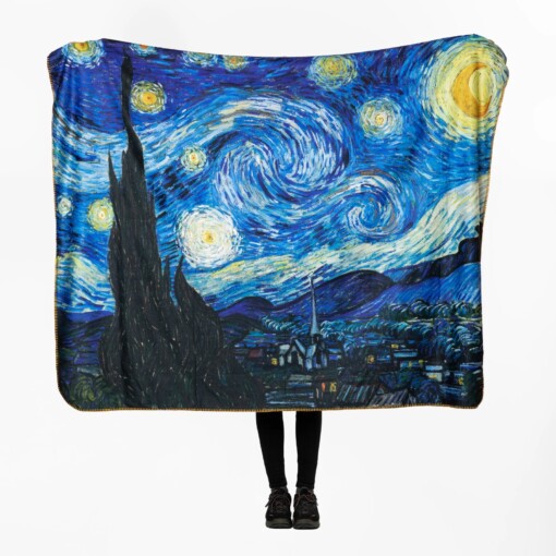 De Sterrennacht Deken - Kunstzinnige Polar TV Plaid