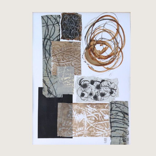 Abstracte compositie beweging