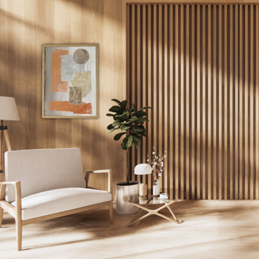 Abstracte compositie warm