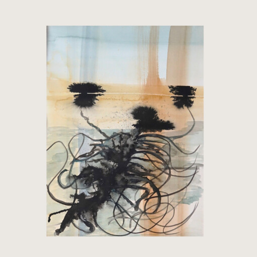 Aquarel, the darkness beneath