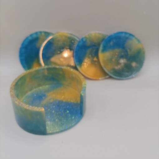 Onderzetters van epoxy