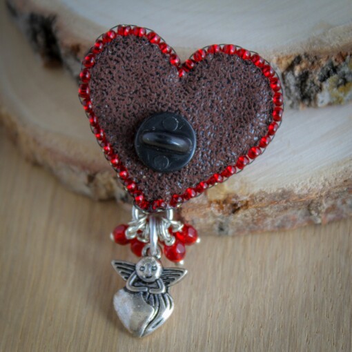 Unieke "Sleutel tot mijn hart" broche voor valentijnsdag, een romantisch cadeau voor haar.