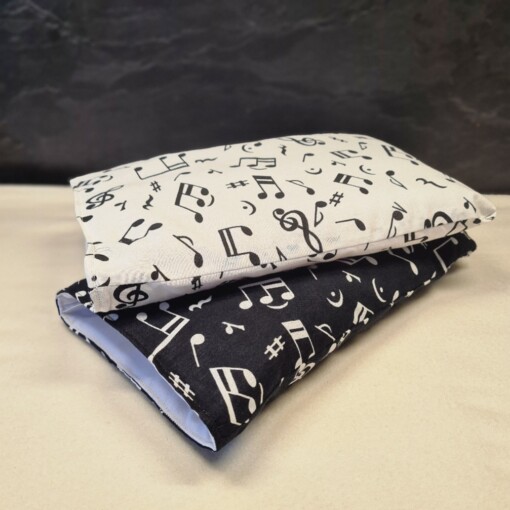 Booksleeve Muzieknoten – Bescherm je boeken met een muzikaal tintje