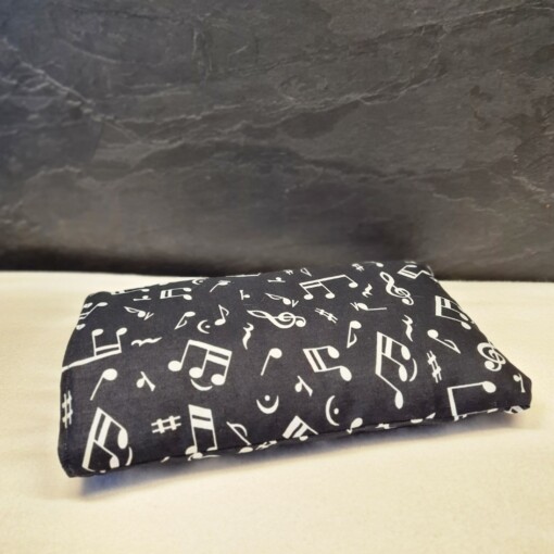 Booksleeve Muzieknoten – Bescherm je boeken met een muzikaal tintje