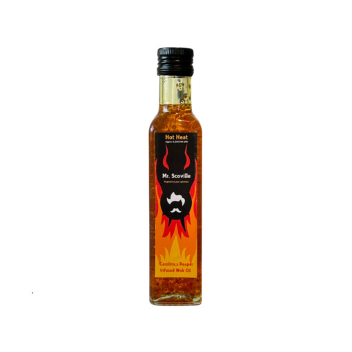 Carolina Reaper Infused Wok Oil – Pure vuurkracht in elke druppel