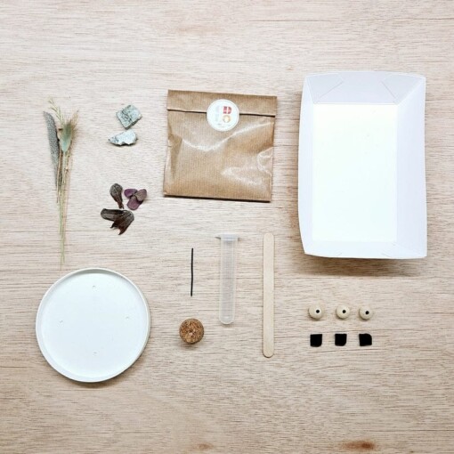 DIY pakket - Droogbloemen met geurdecoratie - pine