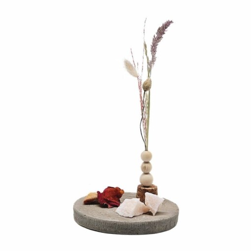 DIY pakket - Droogbloemen met geurdecoratie - rozen