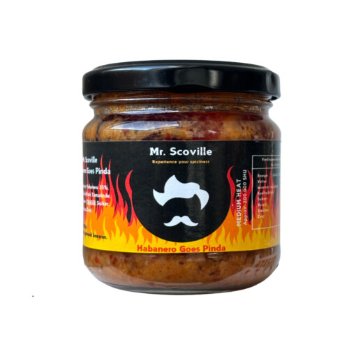 Habanero Goes Pinda – 200 gram-  Pittige sambal met een noot twist!