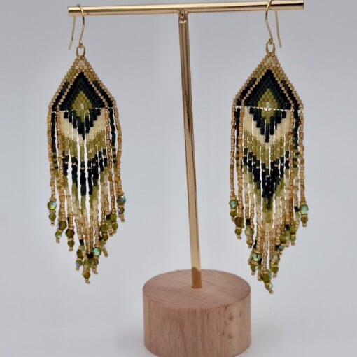Ibiza-stijl lange oorhangers
