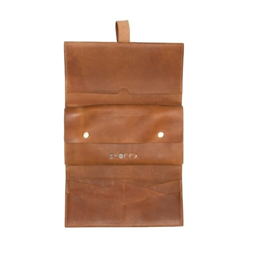 Beocca - Leren portemonnee Yarra cognac