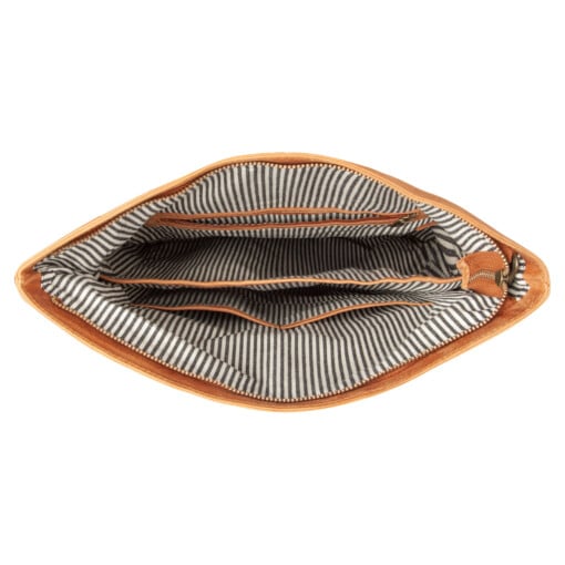 Beocca - Leren rugzak Mavis cognac - 15" laptoptas