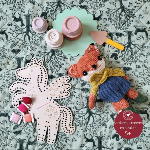 Creatief borduurproject: Magische Unicorn