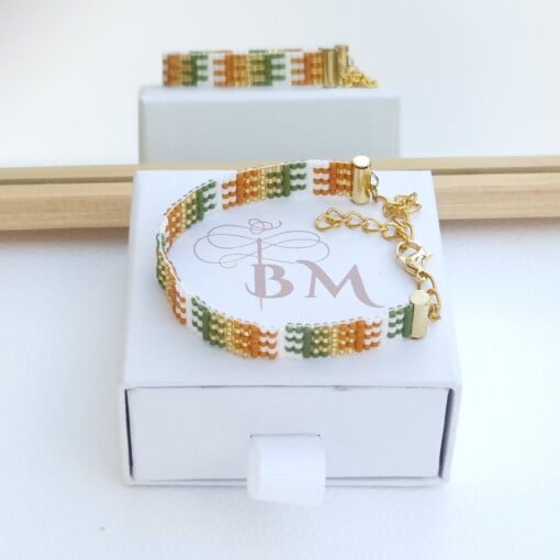 Golden Meadow Miyuki Armband