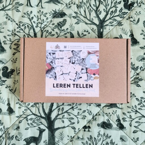 Houten Telpuzzel: Leer tellen met fruit