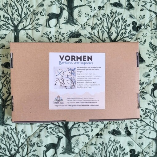 Leer borduren: Vormen rijgen