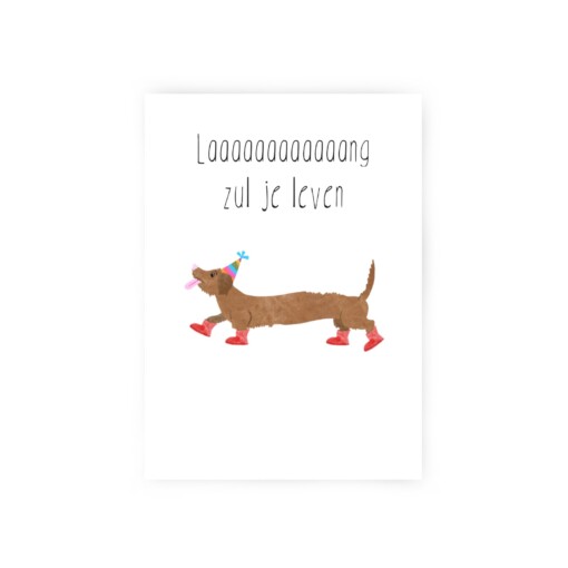 Kaartje // lang zul je leven