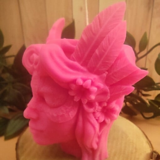 Kaars Bloemen Elf