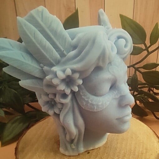 Kaars Bloemen Elf