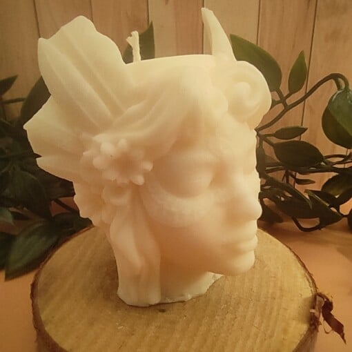 Kaars Bloemen Elf