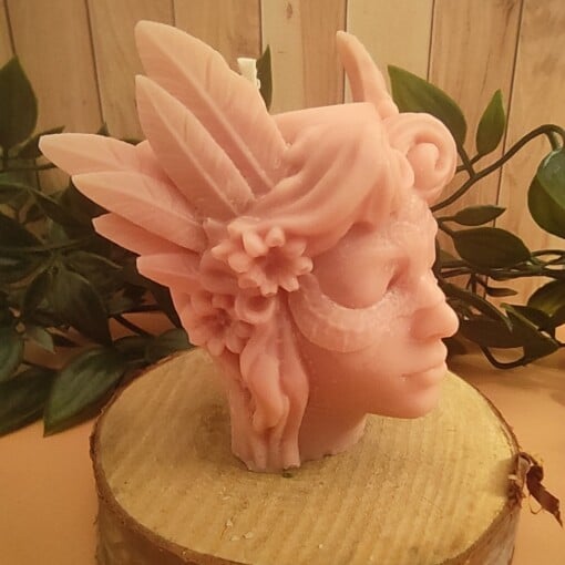 Kaars Bloemen Elf